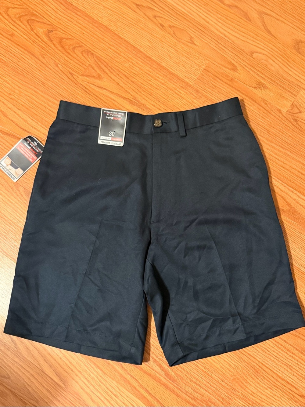Roundtree & Yorke Navy Athletic Shorts